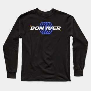 Bon Iver // Blue Ring Long Sleeve T-Shirt